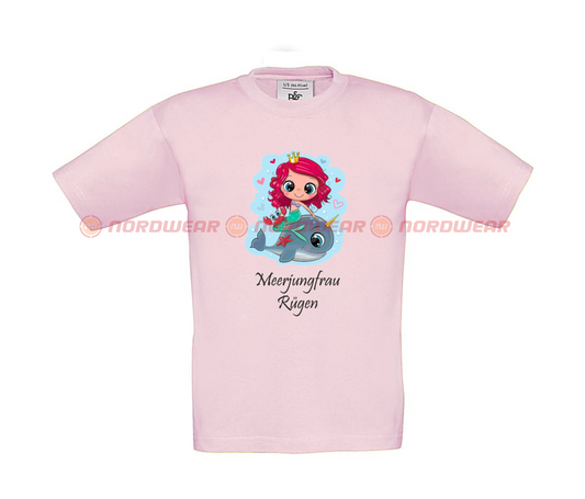 Kinder T-Shirt Meerjungfrau Rügen