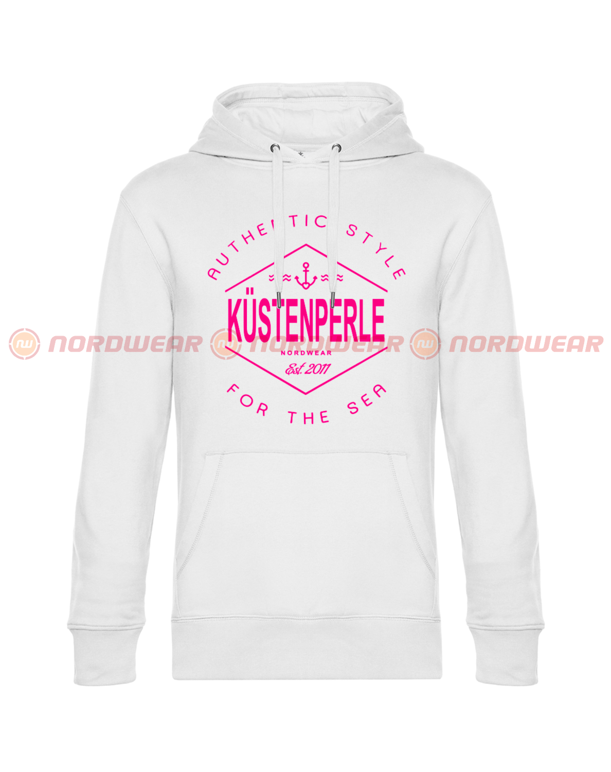 Hoodie Küstenperle magenta