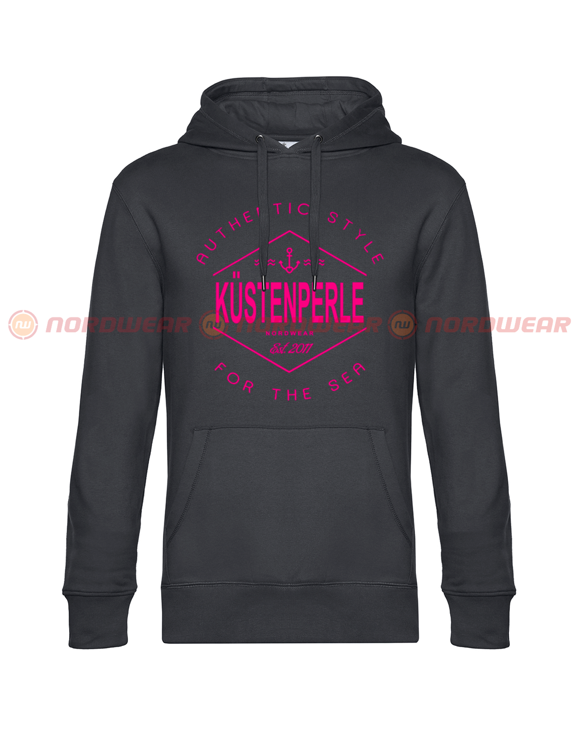 Hoodie Küstenperle magenta