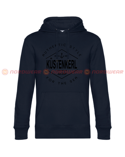 Hoodie Küstenkerl Schwarz