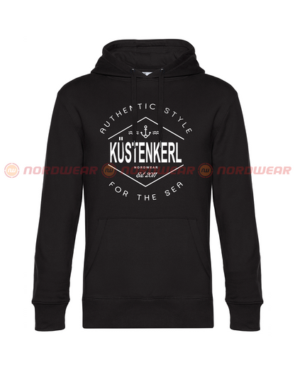 Hoodie Küstenkerl weiß