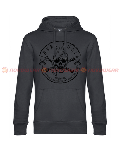 Hoodie Pirat schwarz