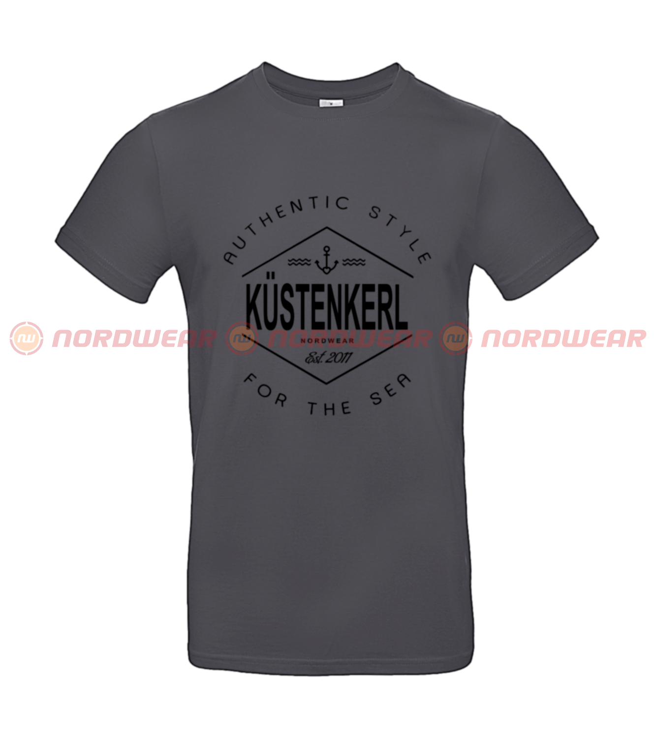 T-Shirt Küstenkerl schwarz