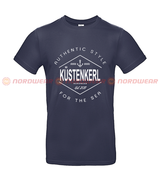 T-Shirt Küstenkerl weiß