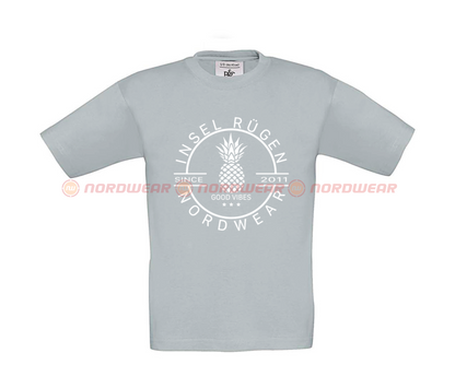 T-Shirt Ananas Weiß Kids