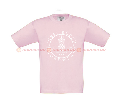 T-Shirt Ananas Weiß Kids